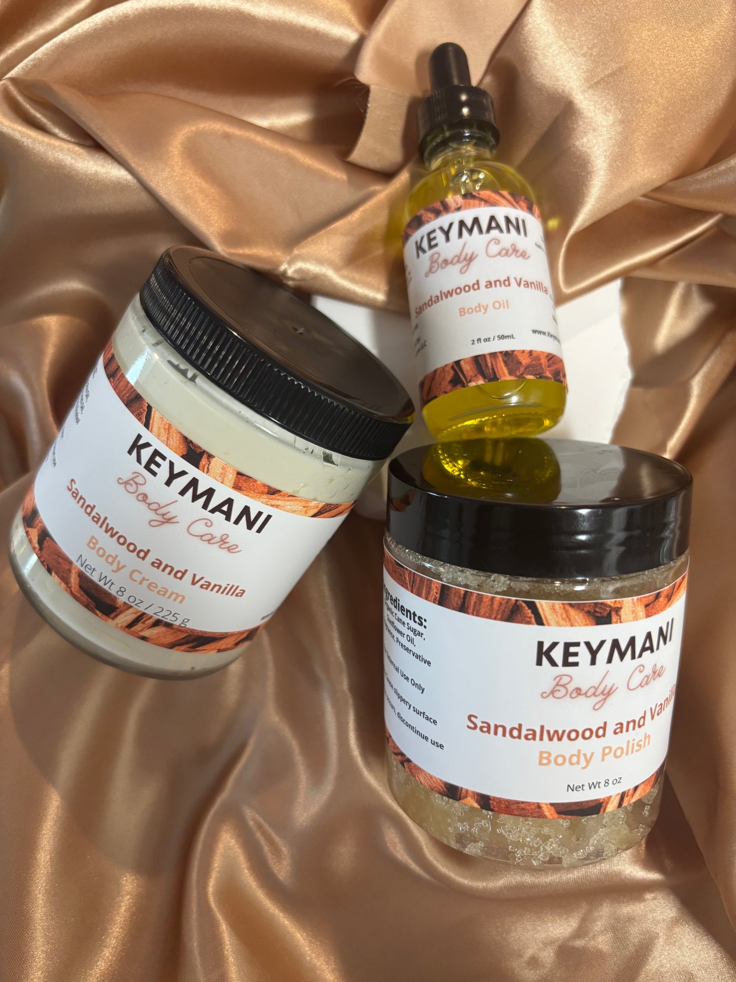 Sandalwood and Vanilla Collection